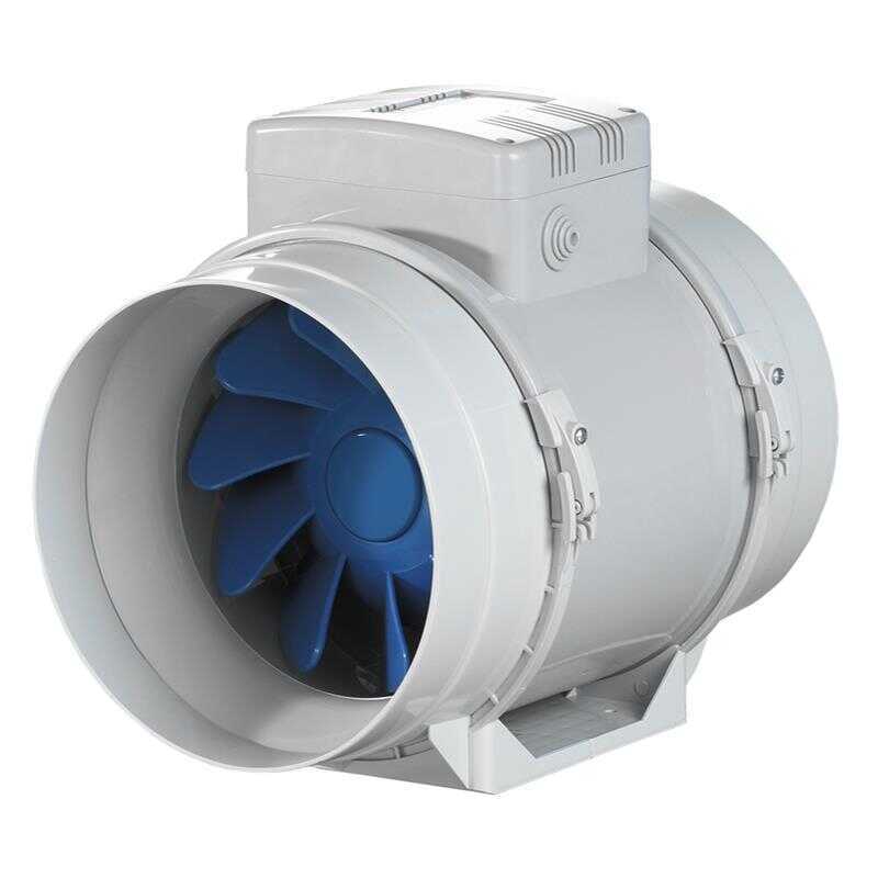 Blauberg Turbo E-150 Plastik Karma Akışlı Kanal Fanı