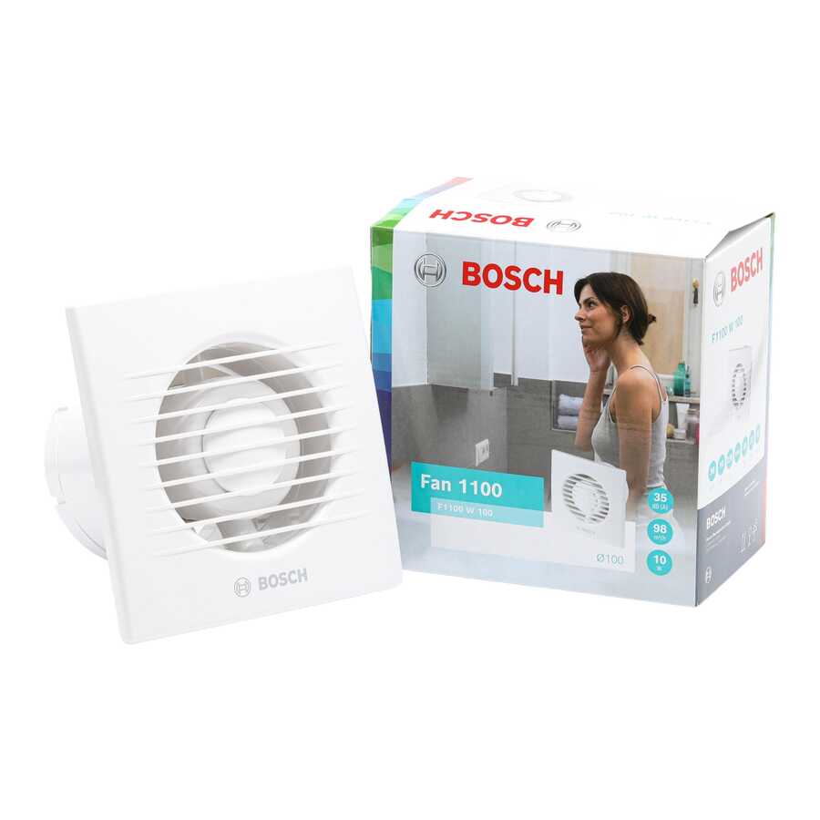 BOSCH 1100 W100 Plastik Banyo Aspiratörü-Fanı