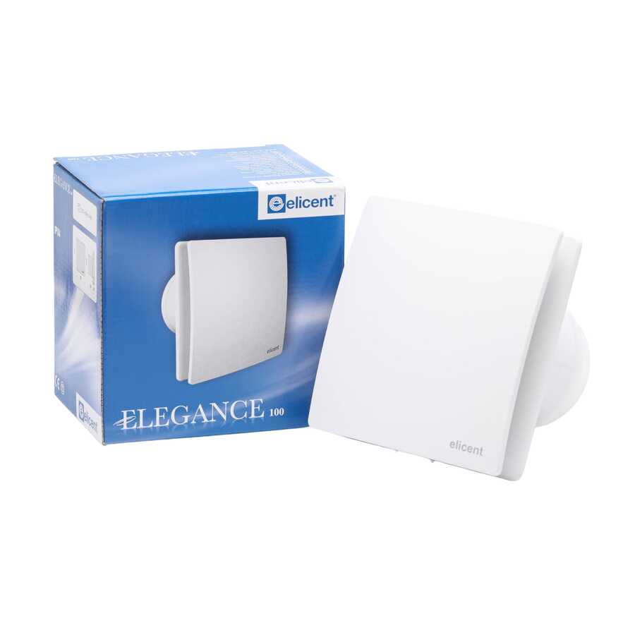 Elicent Elegance 100’lük Sessiz Banyo Havalandırma Fanı Tuvalet Aspiratörü