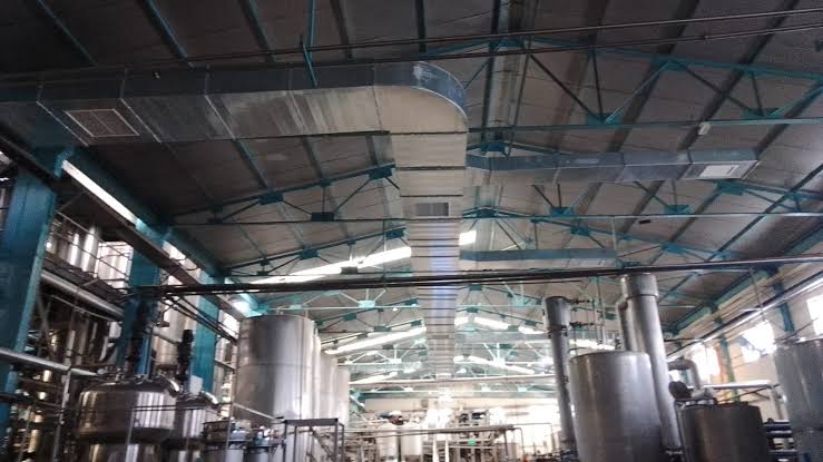 Meykon Elmalı Meyve Suyu Fabrikası Havalandırma Projesi