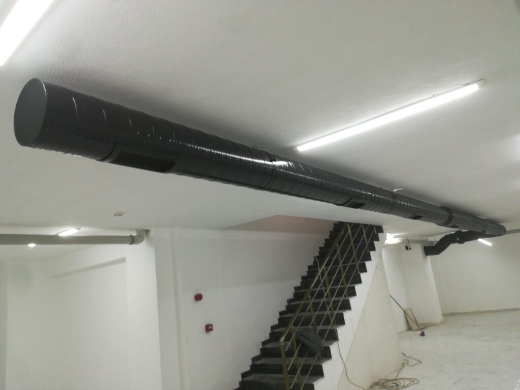 Şarampol Spor Salonu Antalya Havalandırma Projesi